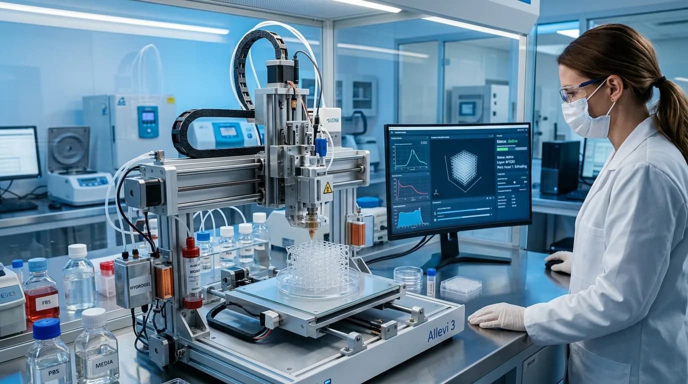 3D بىئ‍و - بېسىش تېخنىكىسى ۋە توقۇلما ئىنژېنېرلىقىنىڭ كەلگۈسى